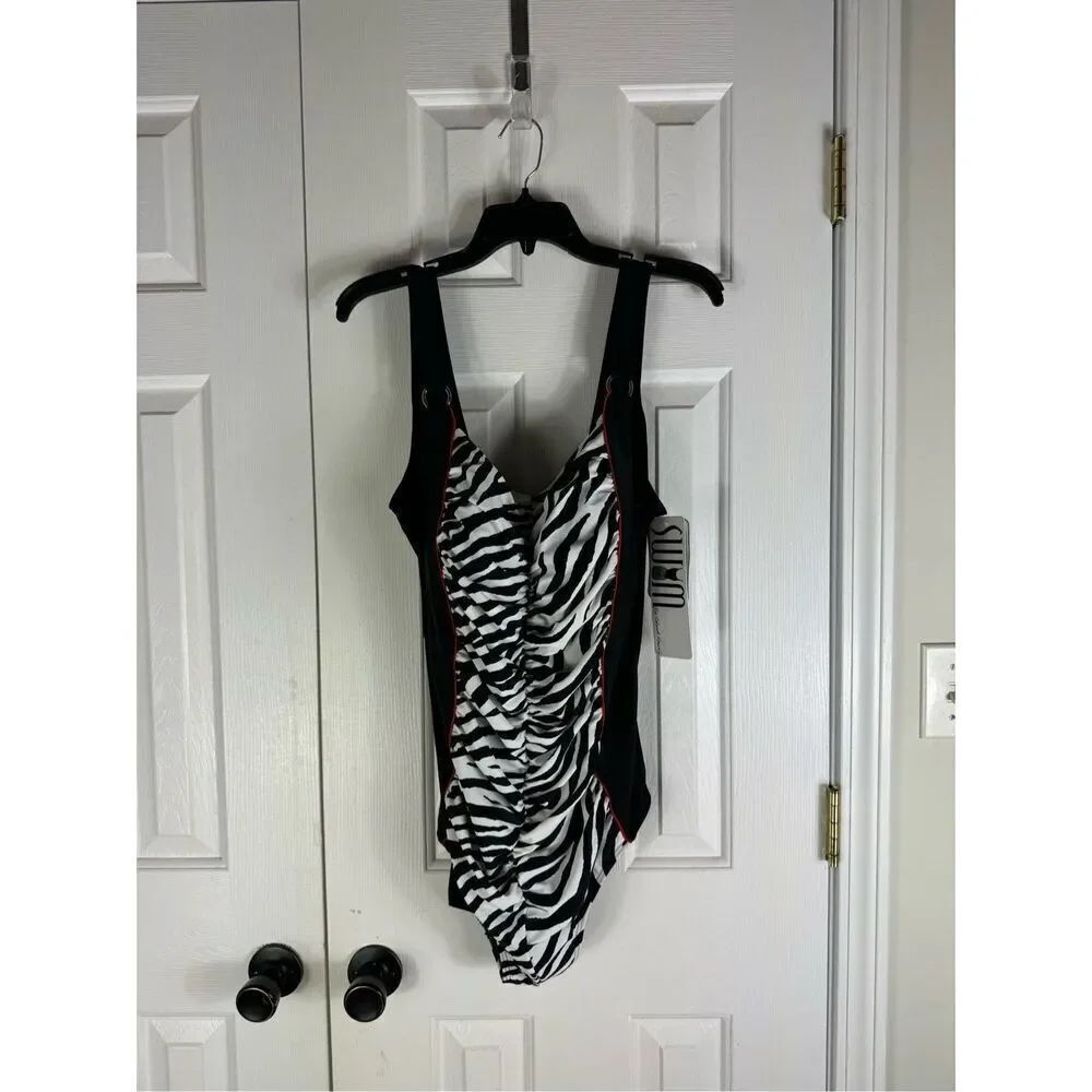 NWT Swim by Chuck Handy Swim Suit Size 24W